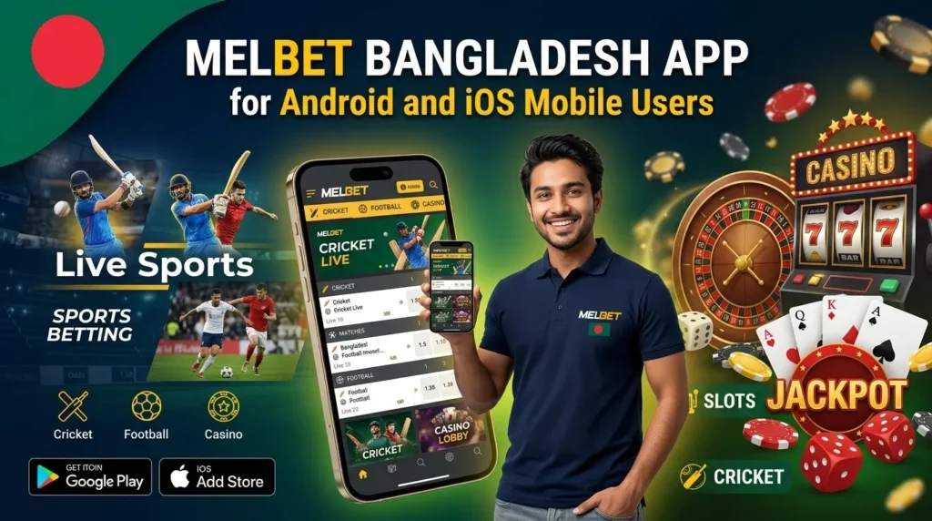 Melbet Bangladesh App for Android and iOS Mobile Users